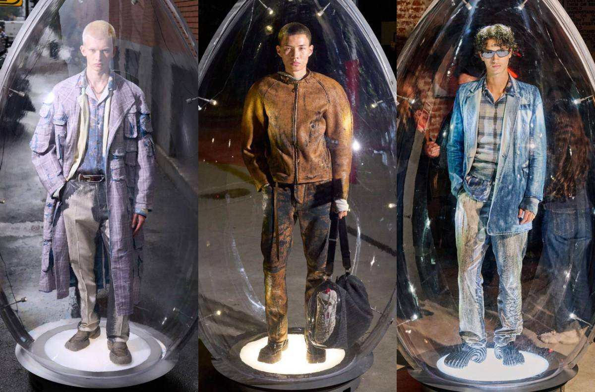 Koleksi Diesel S/S '26 di Milan Fashion Week (dok. Diesel)