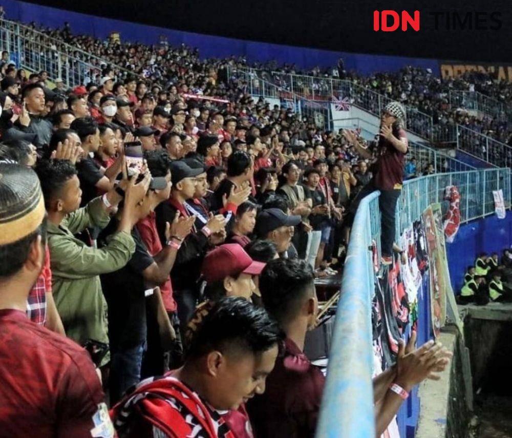 ilustrasi suporter PSM Makassar