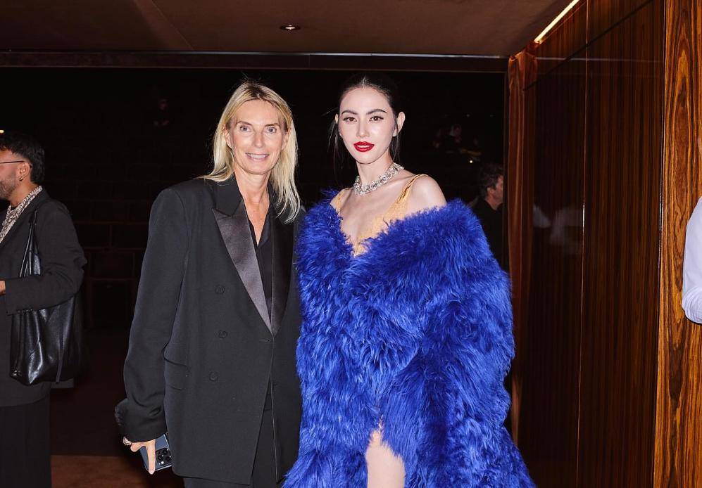 potret Davika Hoorne di Gucci SS26 Milan Fashion Week
