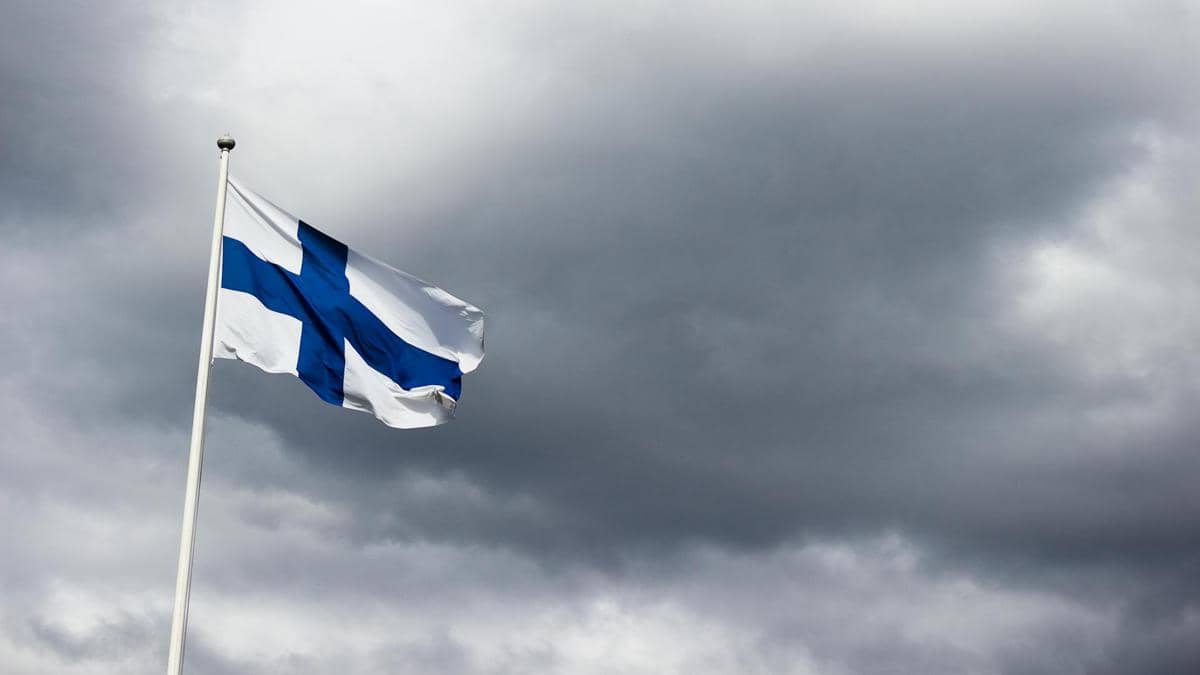 bendera Finlandia