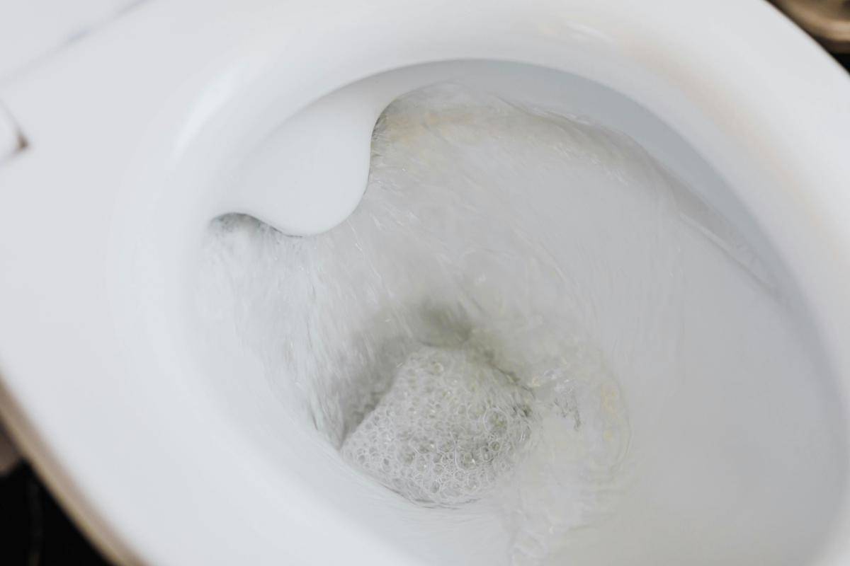 ilustrasi siram toilet setelah dipakai 