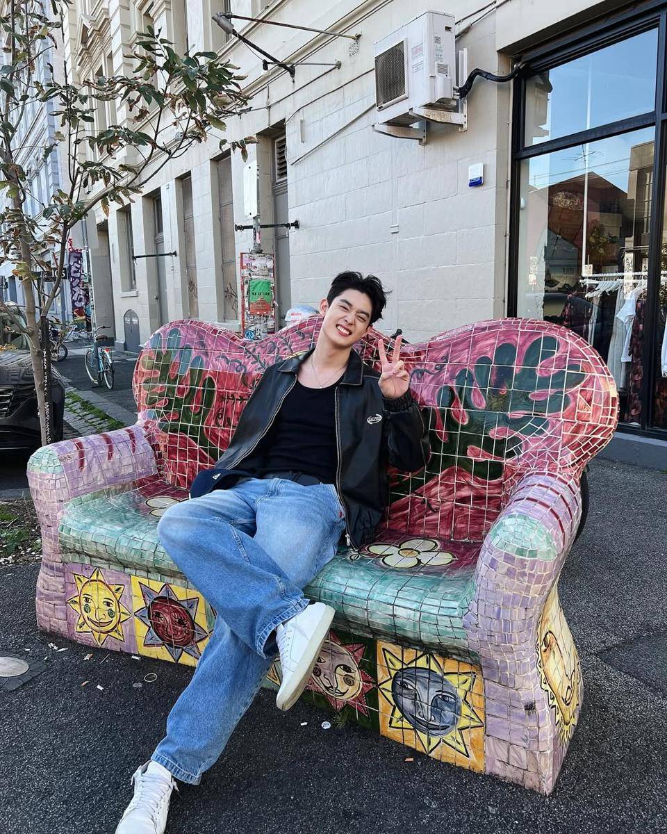 styling jaket ala Gabriel Prince (Instagram.com/phrrince)
