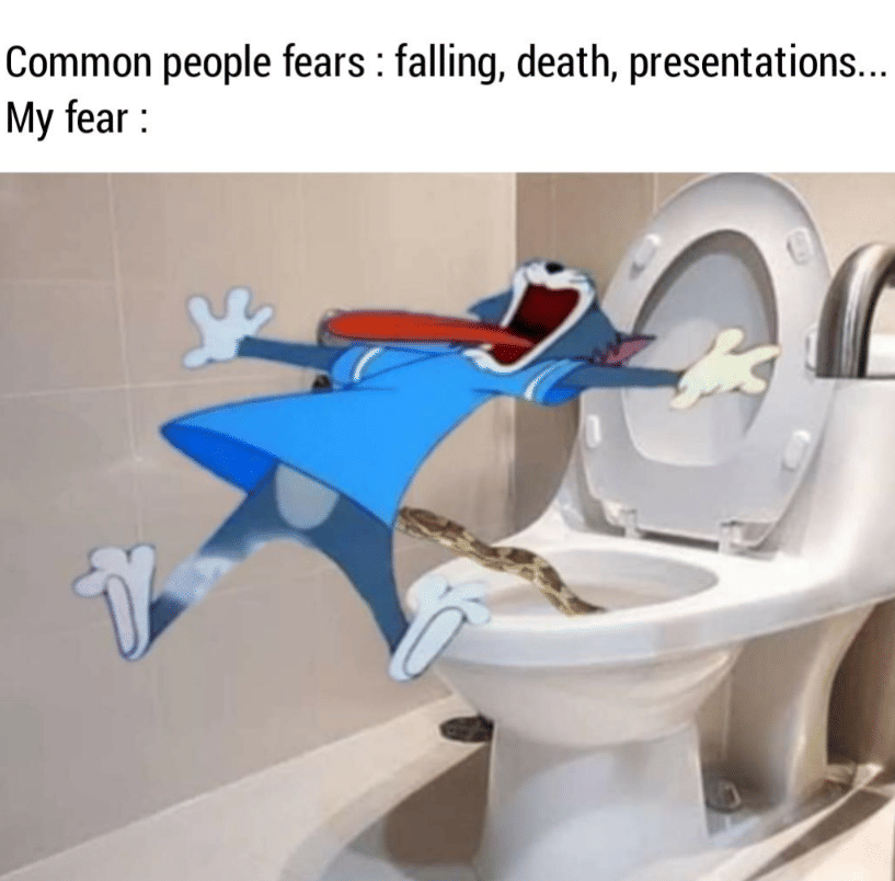 meme Tom and Jerry tentang kamar mandi