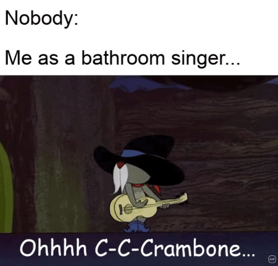 meme Tom and Jerry tentang kamar mandi