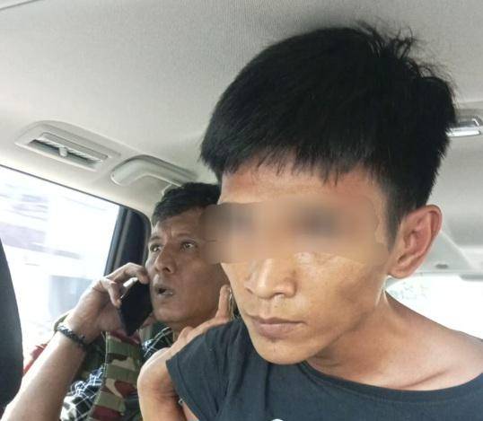 Praka ST, saat diamankan usai melepaskan tembakan menggunakan senjata api laras panjang, Kamis (25/9/2025)/Istimewa
