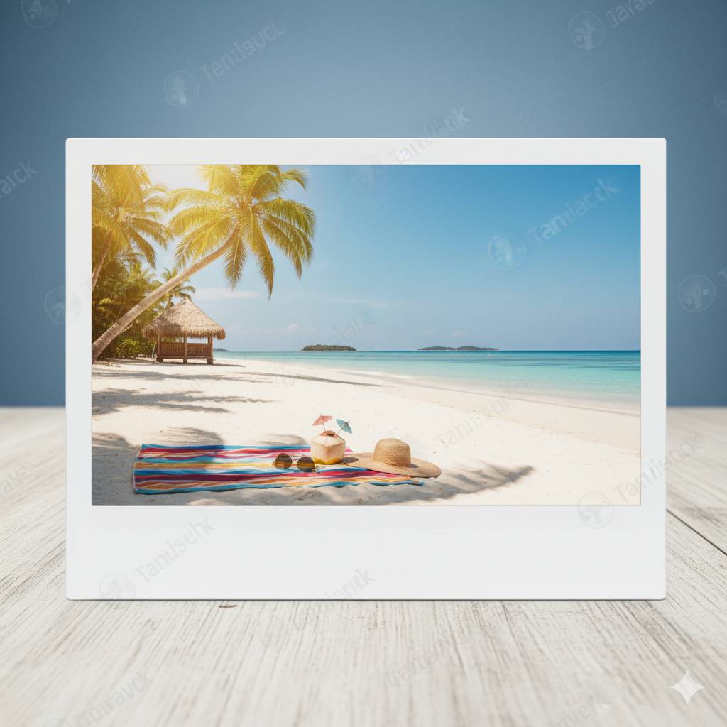 Prompt Gemini AI Edit Foto Polaroid