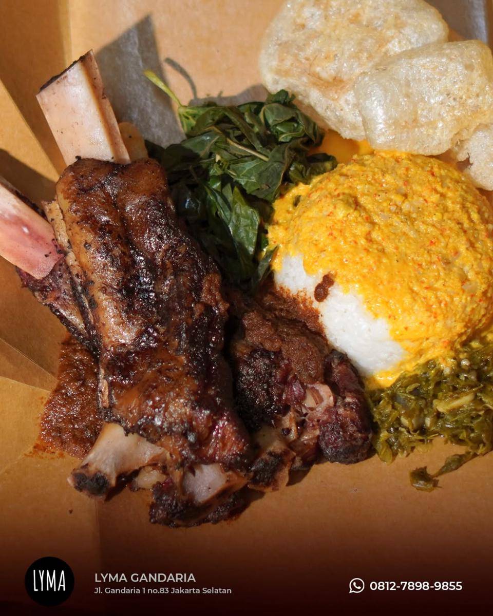 Potret menu di LYMA, Jakarta Pusa