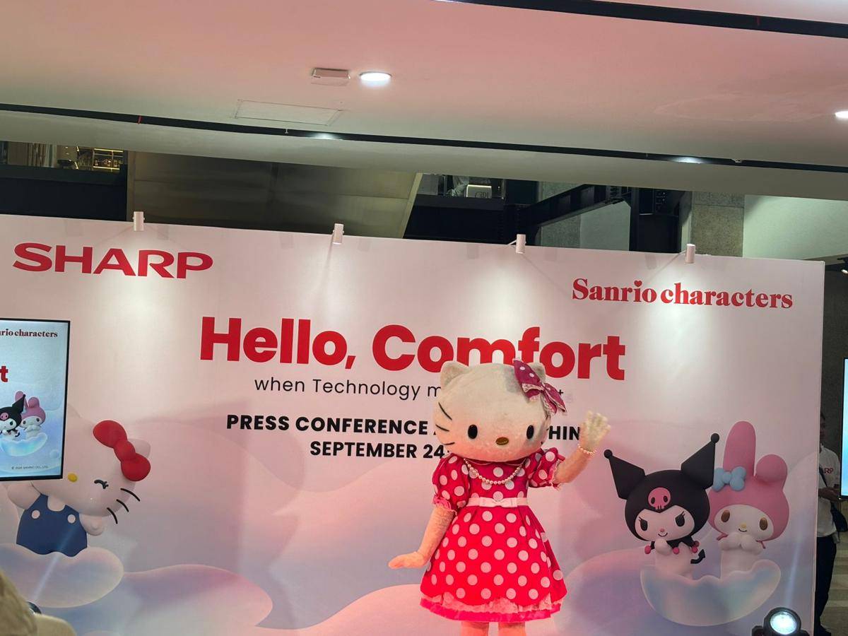 kolaborasi Sharp dan Sanrio (24/9/2025) (IDN Times/Rifki Wuda)
