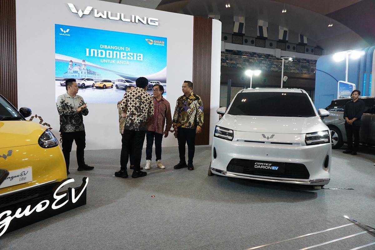 Giias semarang, wuling, binguo ev, mitra ev, cortez darion