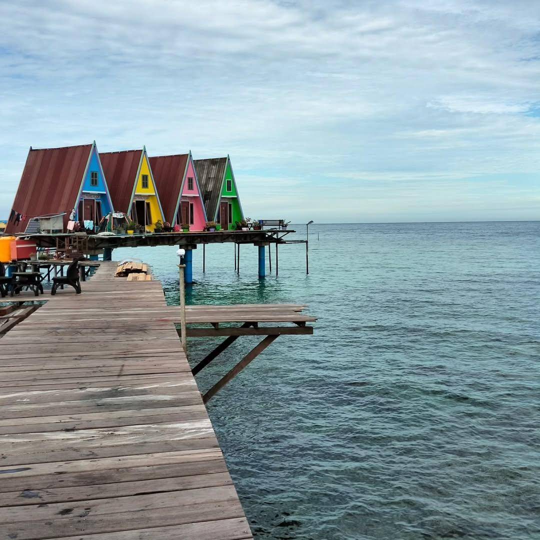Ekspedisi wisata Pulau Miang di Kutai Timur. 