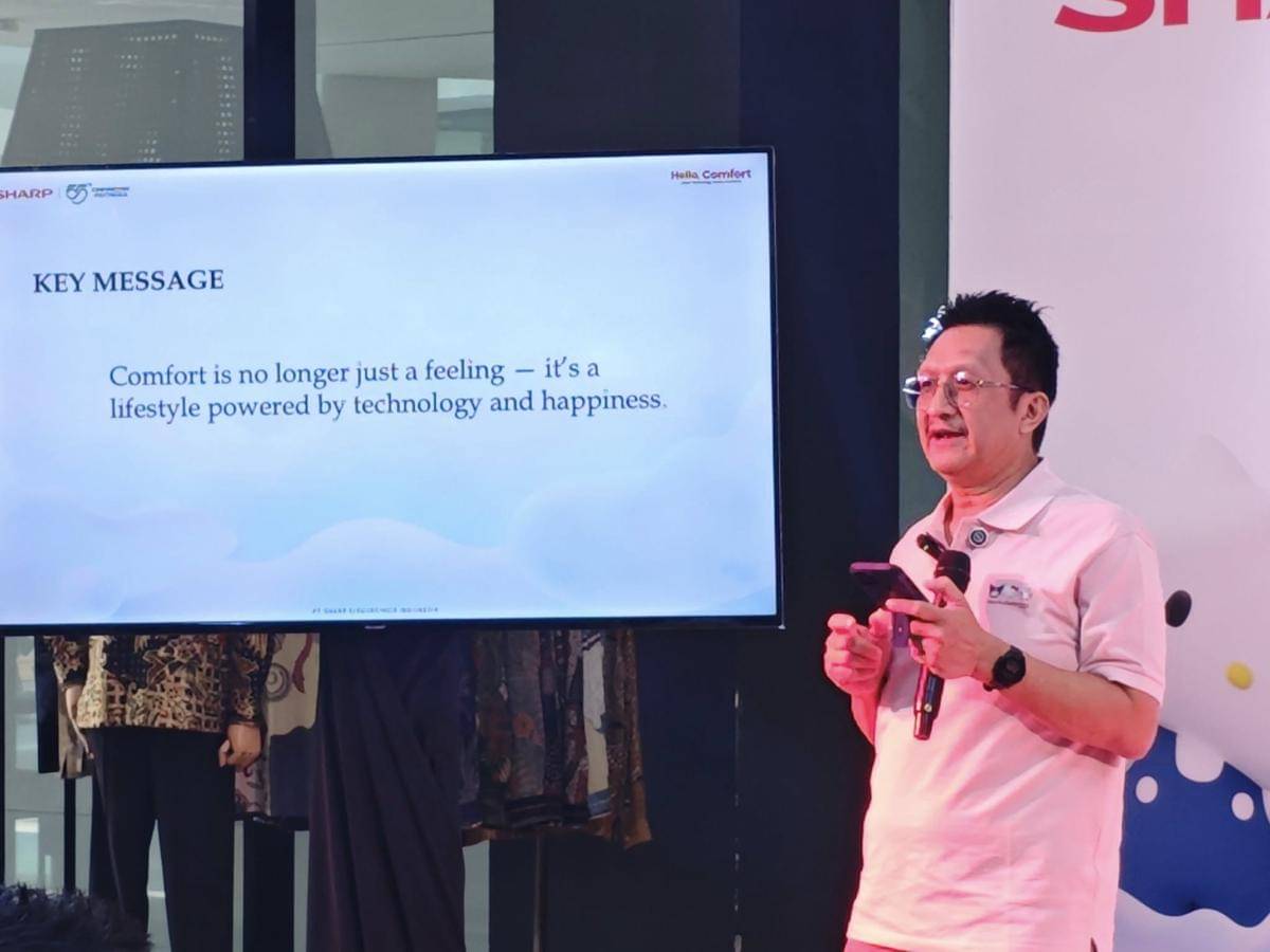 SHARP x Sanrio Characters.