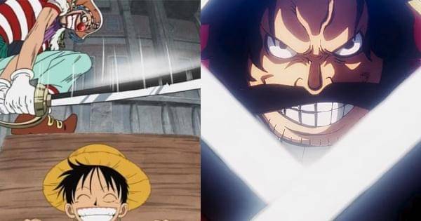 Luffy dan Roger yang pernah merasakan dieksekusi di Logue Town - One Piece