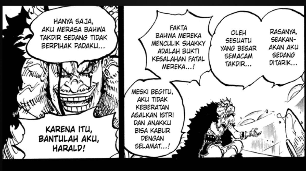 Rocks memberitahu Harald soal keluarganya.
