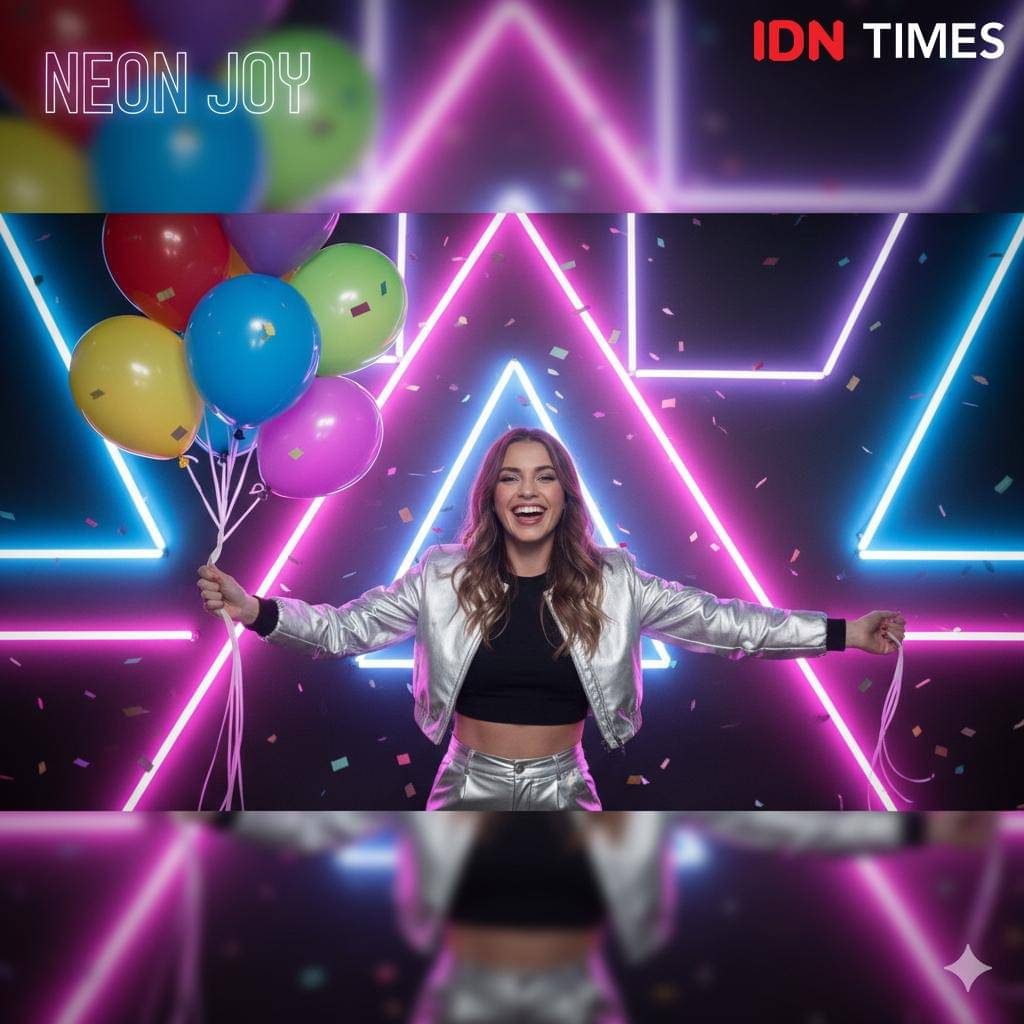 hasil edit foto ala photobox dengan Gemini AI