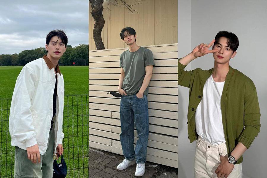 casual outfit ala Lee Chae Min