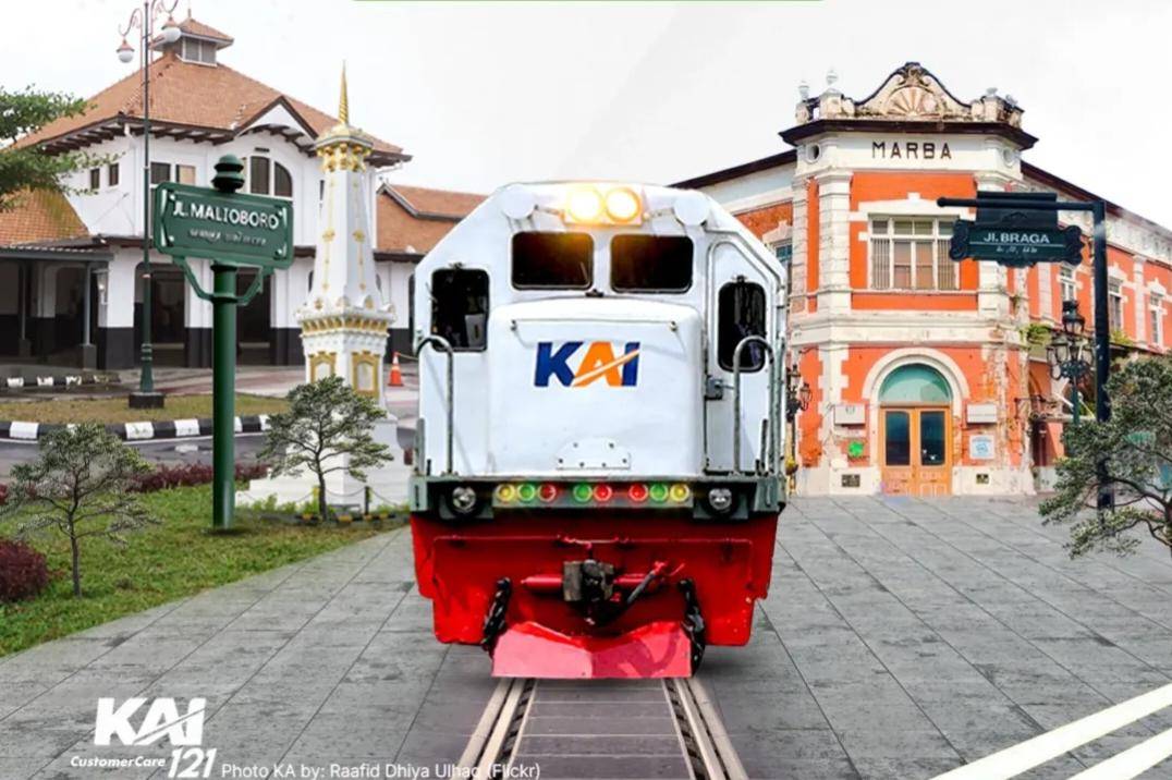 ilustrasi kereta api 