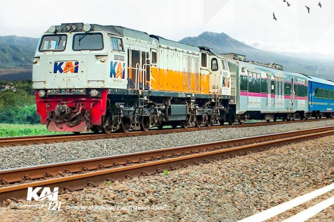 ilustrasi kereta api