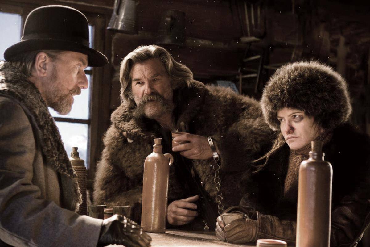 adegan dalam film The Hateful Eight. (dok. FilmColony/The Hateful Eight)