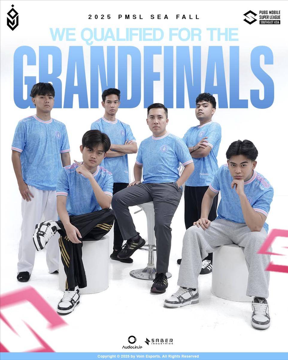 Voin Esports qualified to grand final PMSL SEA 2025 Fall 