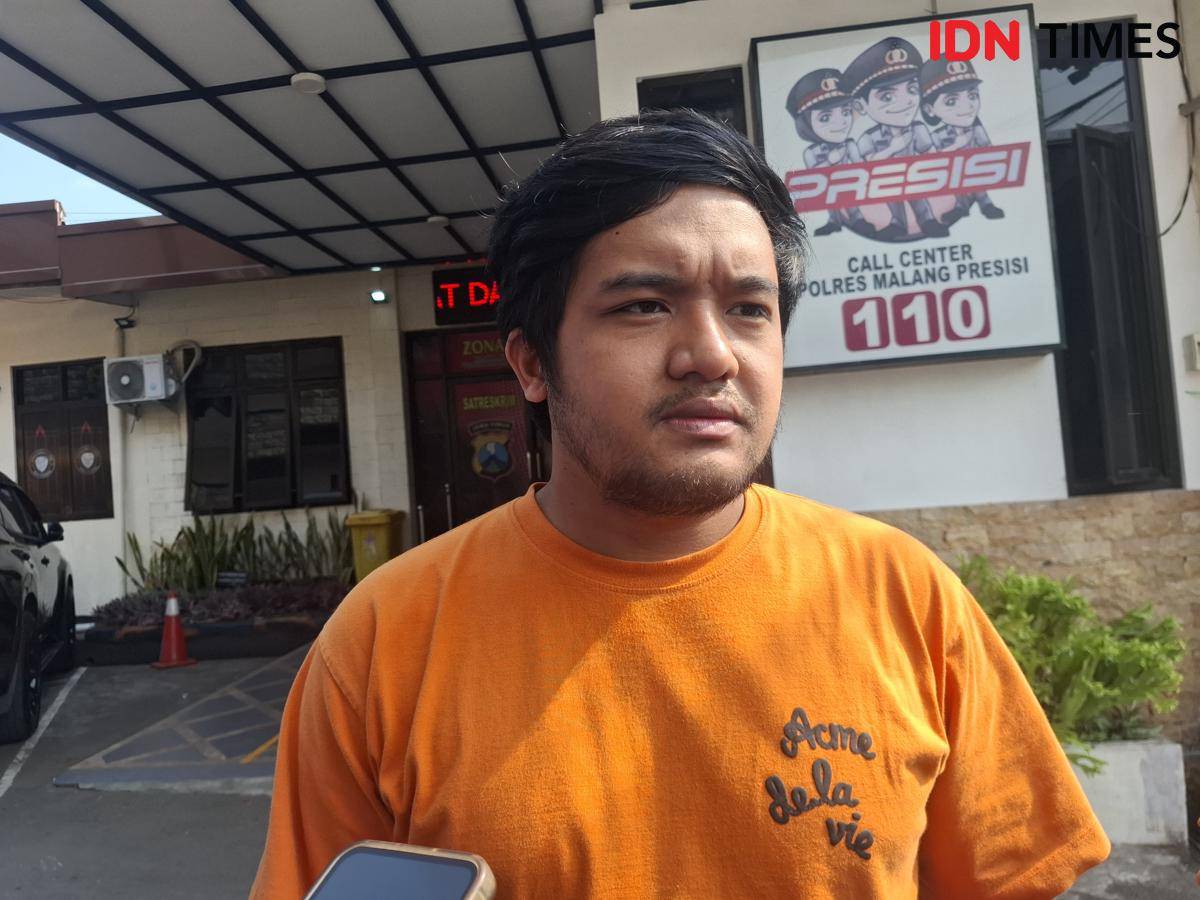 Kanit 3 Satreskrim Polres Malang, Ipda Andreas. (IDN Times/Rizal Adhi Pratama)