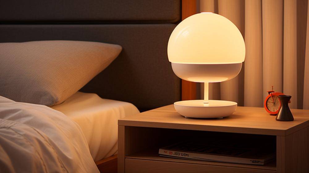 Ilustrasi lampu tidur di kamar (freepik.com)