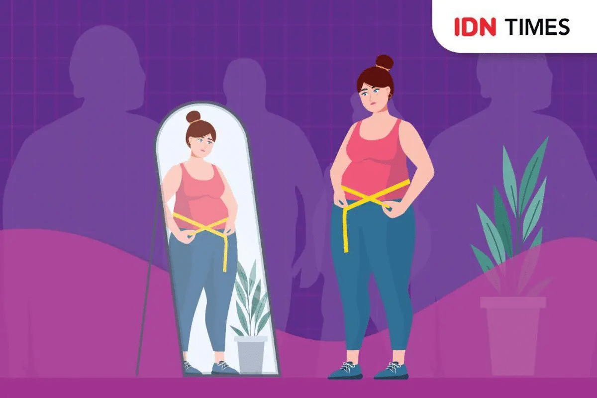 Ilustrasi obesitas.