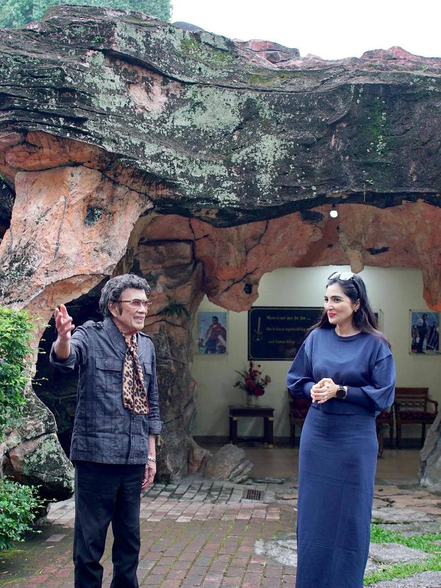 potret Ashanty dan Rhoma Irama 