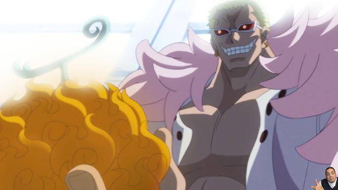 Doflamingo mendapatkan Mera Mera no Mi