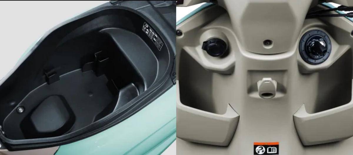 bagasi Suzuki Access 125 | kompartemen dashboard Suzuki Access 125 (suzuki.co.id)