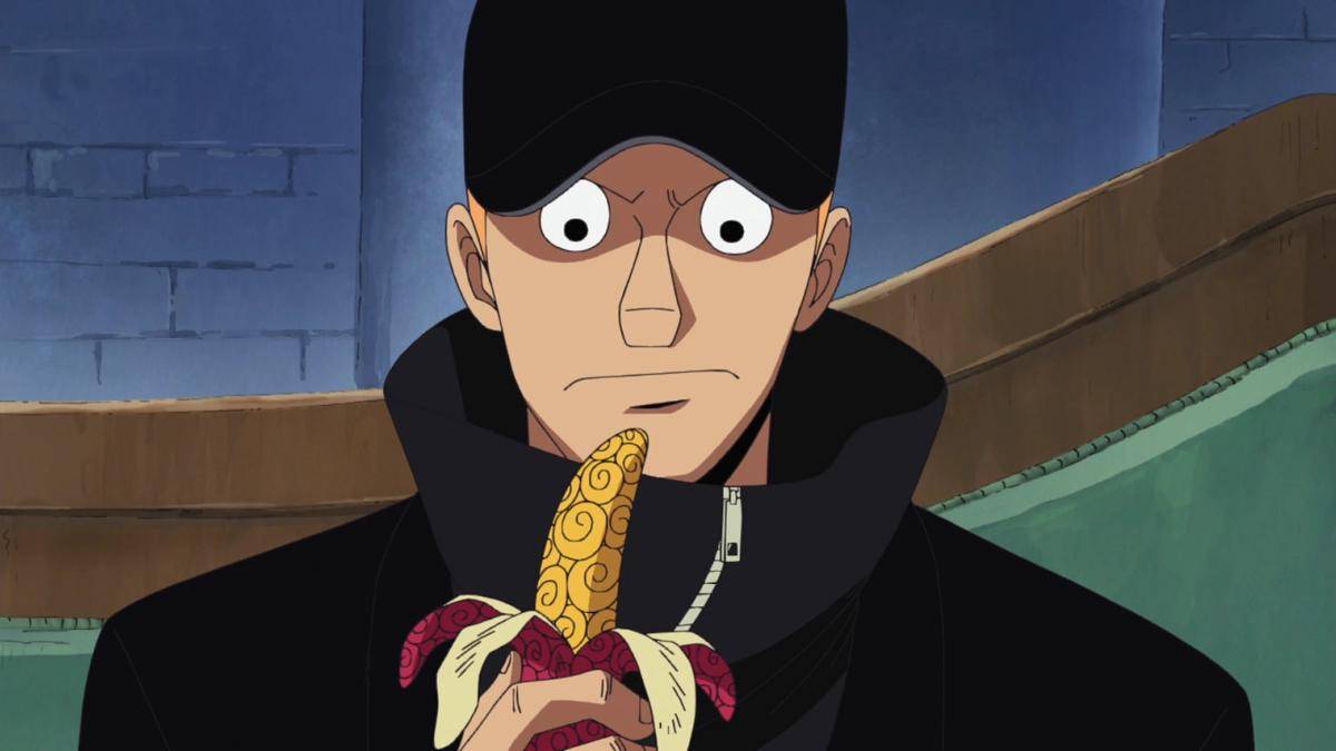 Kaku memakan Buah Iblis