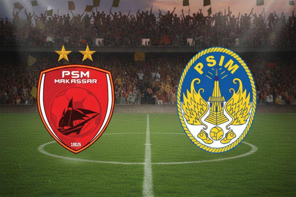 Ilustrasi pertemuan PSM Makassar dan PSIM Yogyakarta. (Dok. Istimewa)