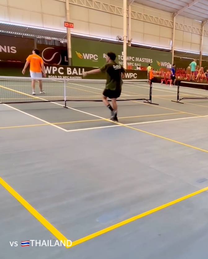 Desta ikut kejuaraan internasional pickleball 
