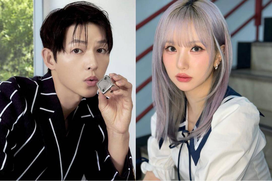 Song Joong Ki dan Eunha VIVIZ (instagram.com/hi_songjoongki | instagram.com/rlo.ldl)