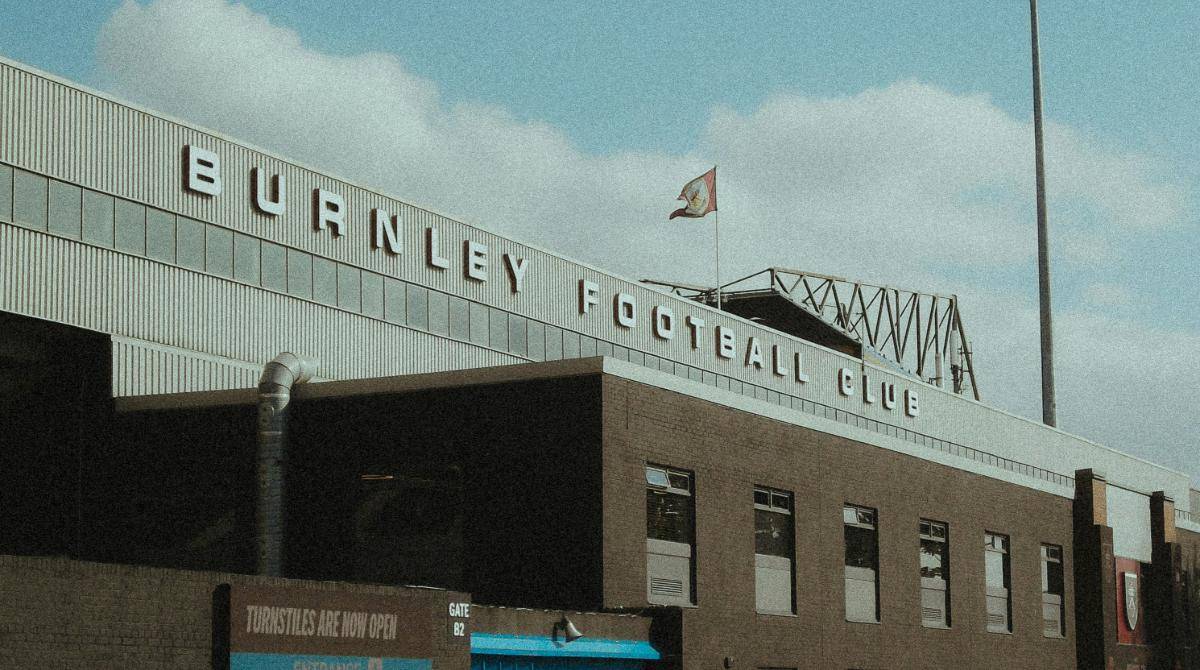 potret Turf Moor Stadium, markas Burnley 