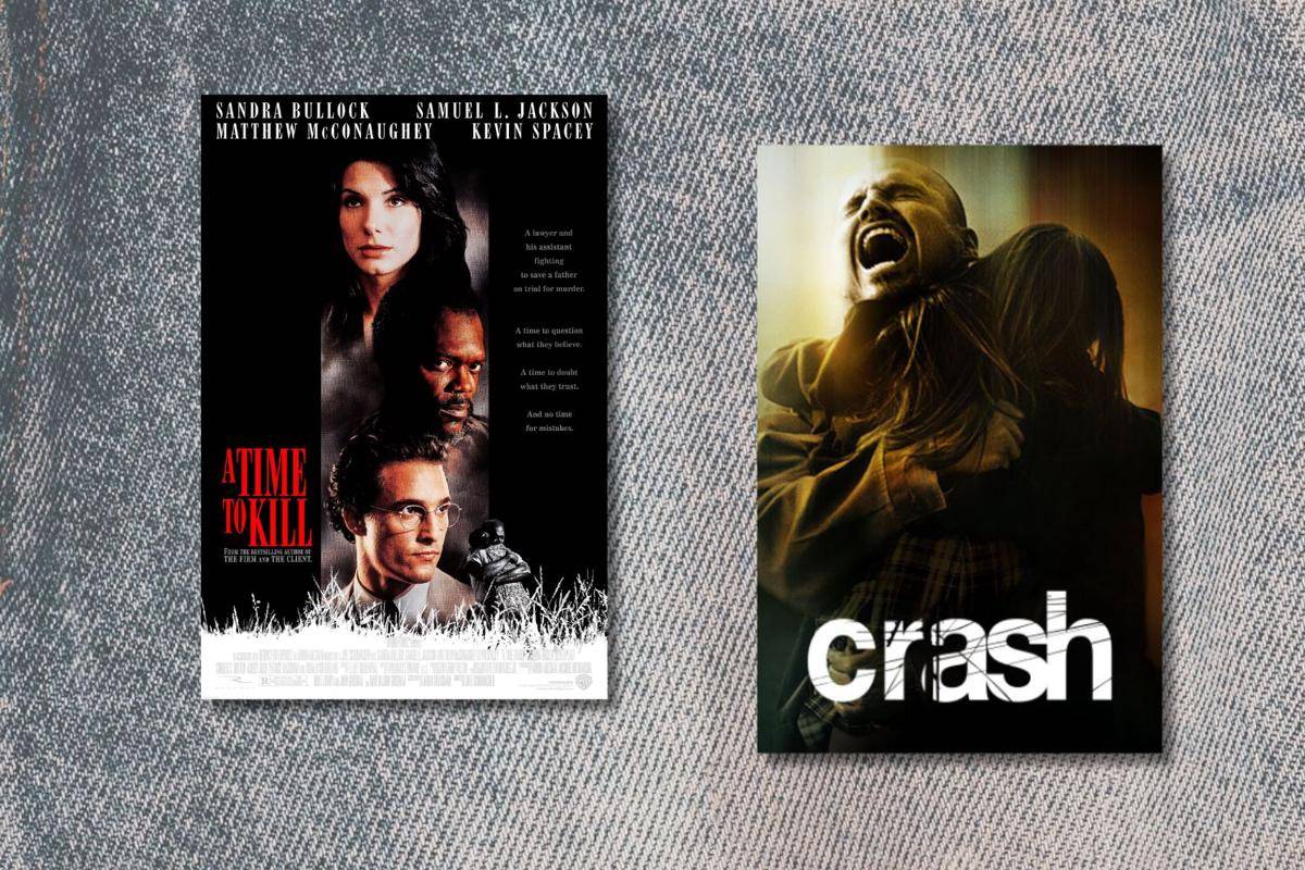 poster film A Time to Kill dan Crash (dok. Warner Bros/A Time to Kill | dok. Lionsgate/Crash)