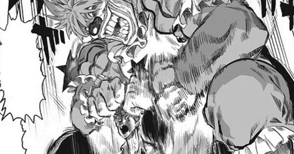 Sweet Mask yang babak belur oleh Pesky Clown - One Punch Man