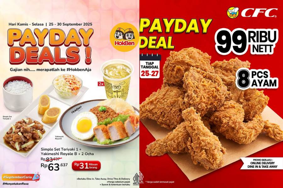 Promo gajian HokBen dsn CFC September 2025 