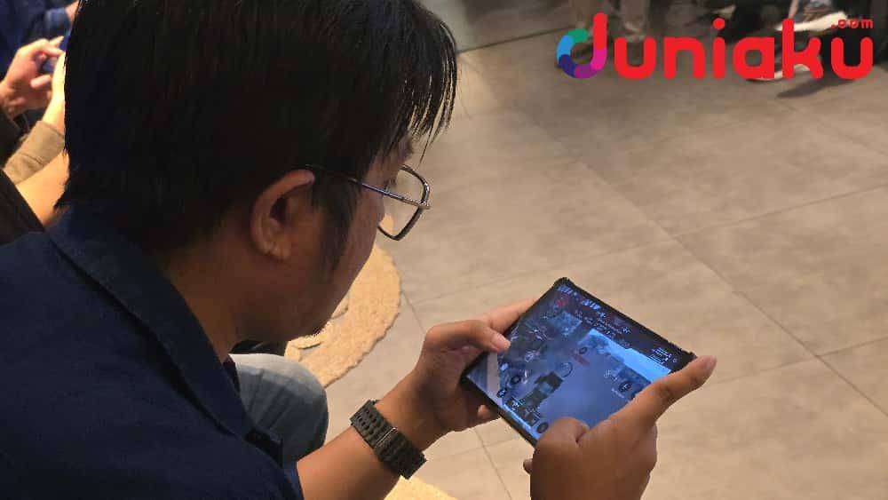 Hands-On Legion Tab (8,8", 3). Fotografer: Fahrul Nurullah. (Duniaku.com/Fahrul Nurullah)