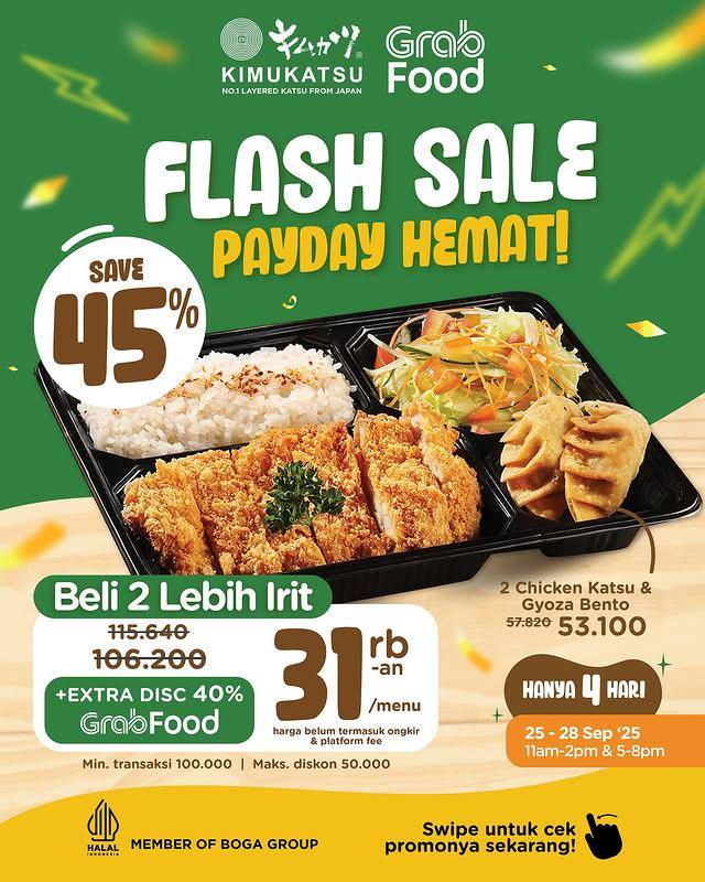 Promo gajian Kimukatsu September 2025 