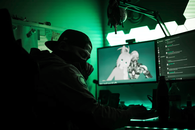 Ilustrasi game anime