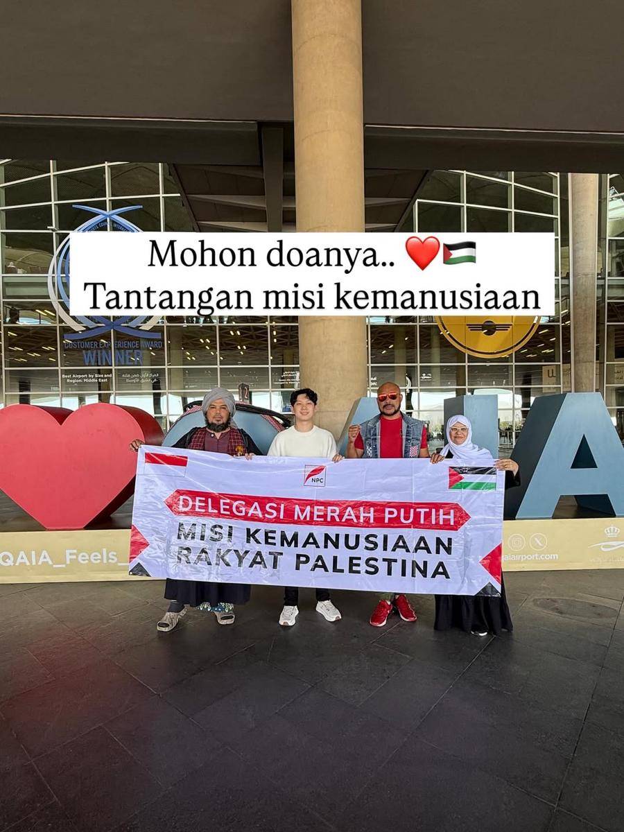 Willie Salim ikut misi kemanusiaan untuk Palestina