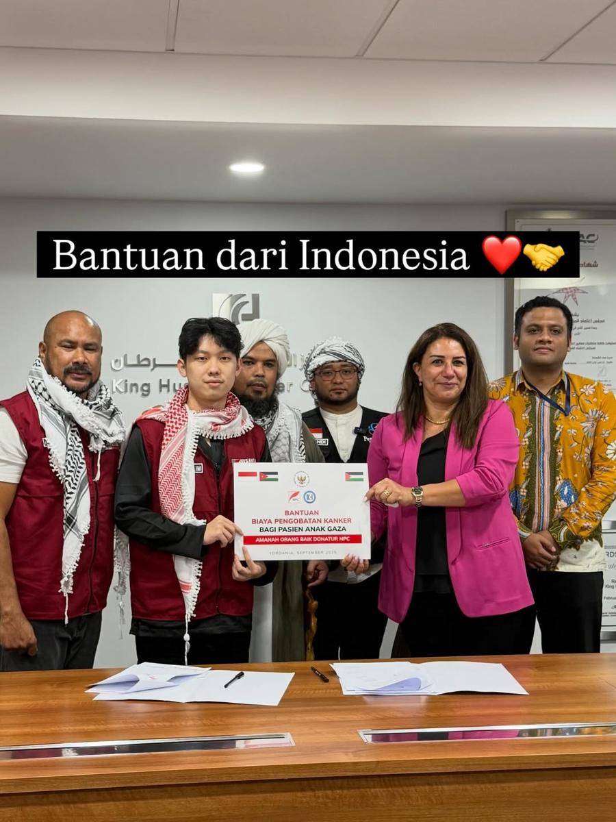 Willie Salim ikut misi kemanusiaan untuk Palestina