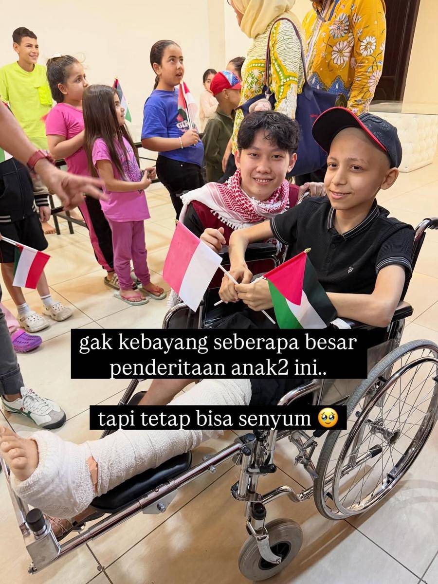 Willie Salim ikut misi kemanusiaan untuk Palestina
