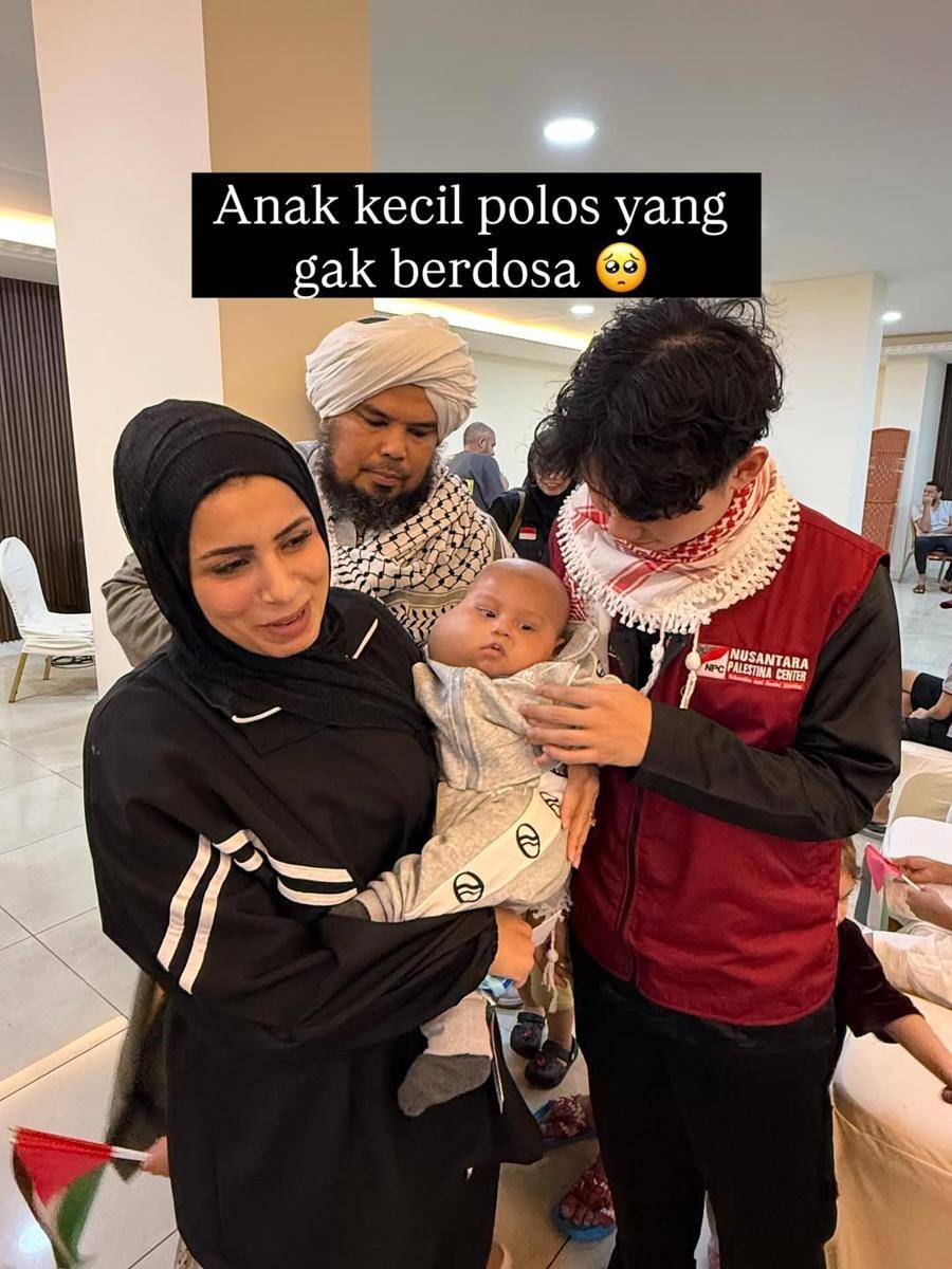 Willie Salim ikut misi kemanusiaan untuk Palestina