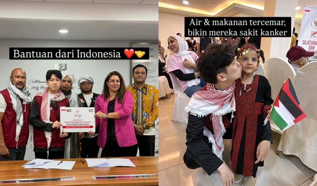 Willie Salim ikut misi kemanusiaan untuk Palestina