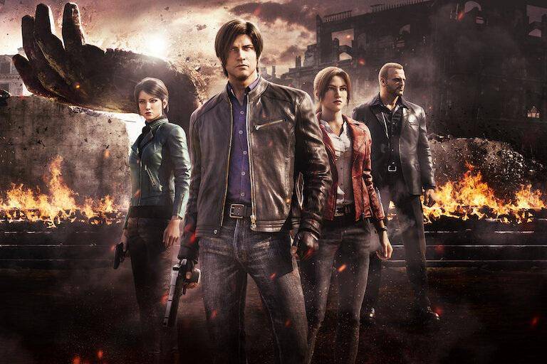 poster serial Resident Evil: Infinite Darkness