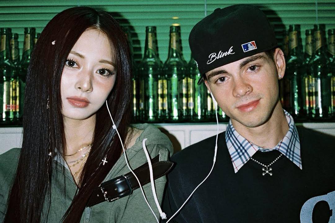 potret Corbyn Besson dan Tzuyu TWICE 