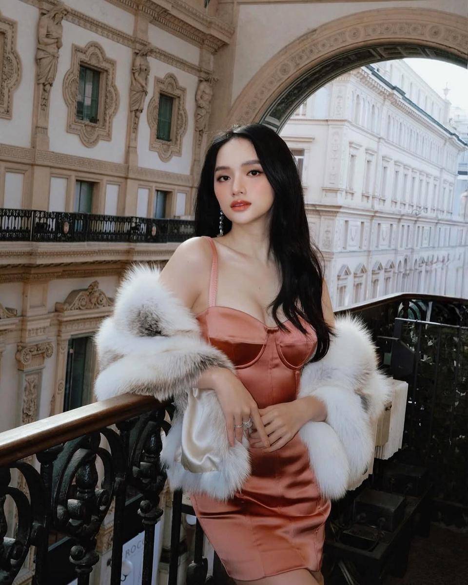 Potret Miss Universe Vietnam 2025 Nguyen Huang Giang (Instagram.com/huoggiangggg)