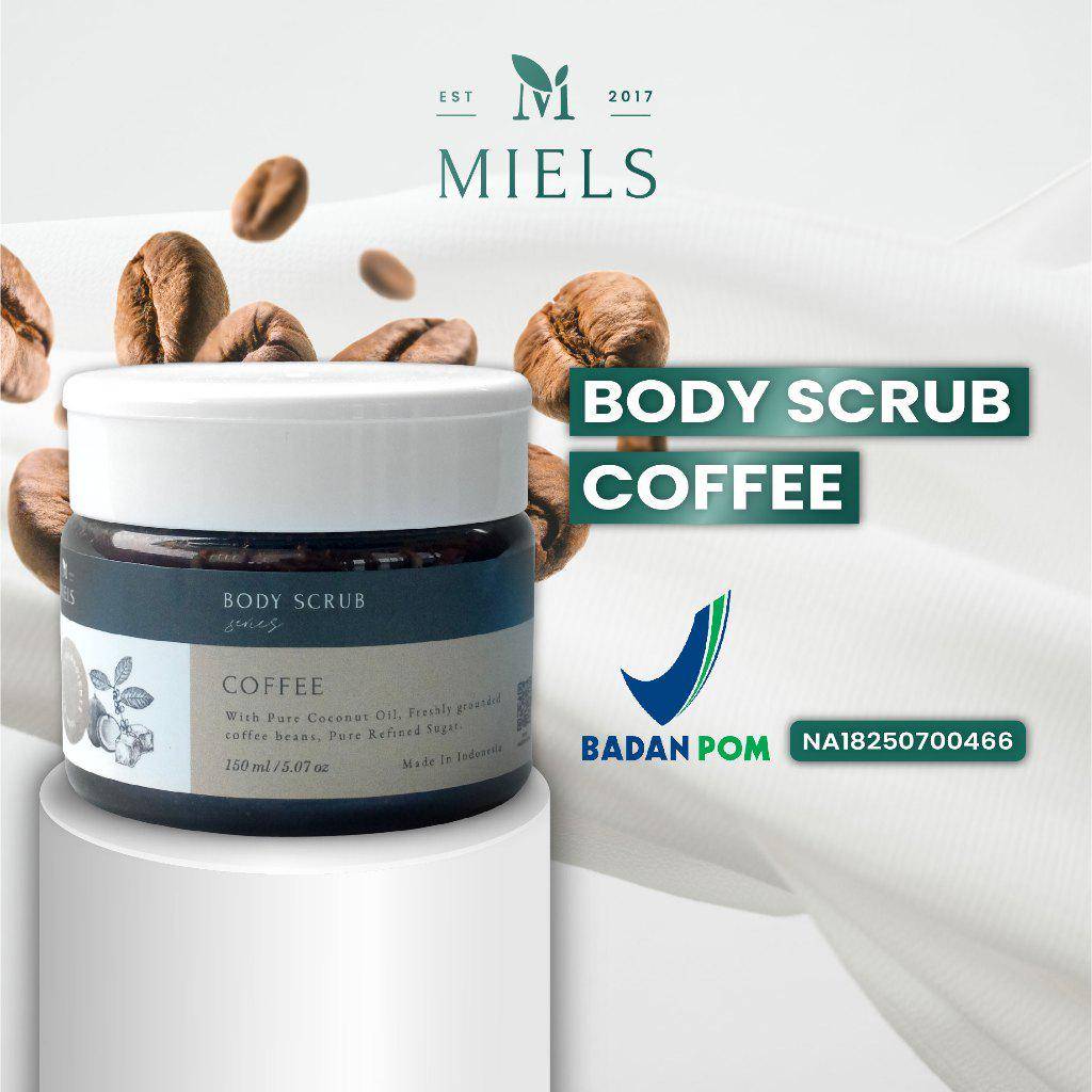 Miels - Coffee Body Scrub (shopee.co.id/MIELS Official Shop)