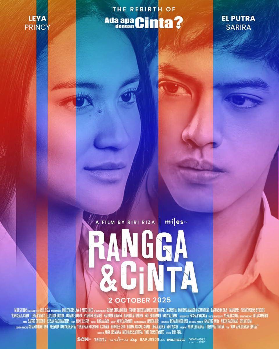 Segala Hal tentang Film Rangga & Cinta, Tayang 2 Oktober 2025